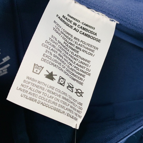 Nike Yoga Men's 2-in-1 Shorts Lined Compression Blue Size XXL 2XL DC5320-410 NWT - Picture 7 of 11